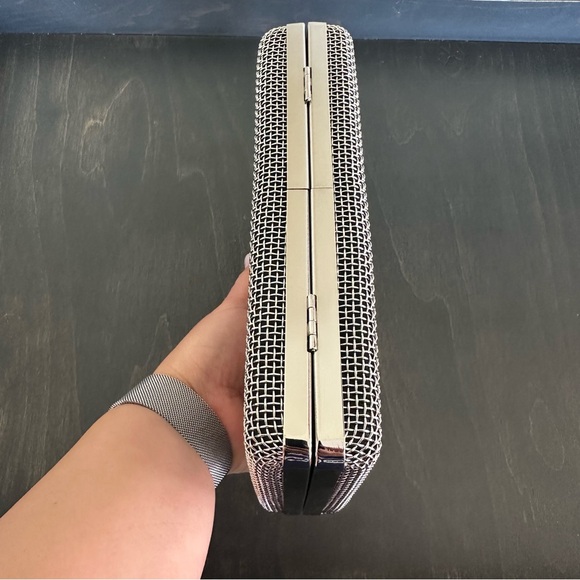 Metal Convertible Clutch - Picture 7 of 13